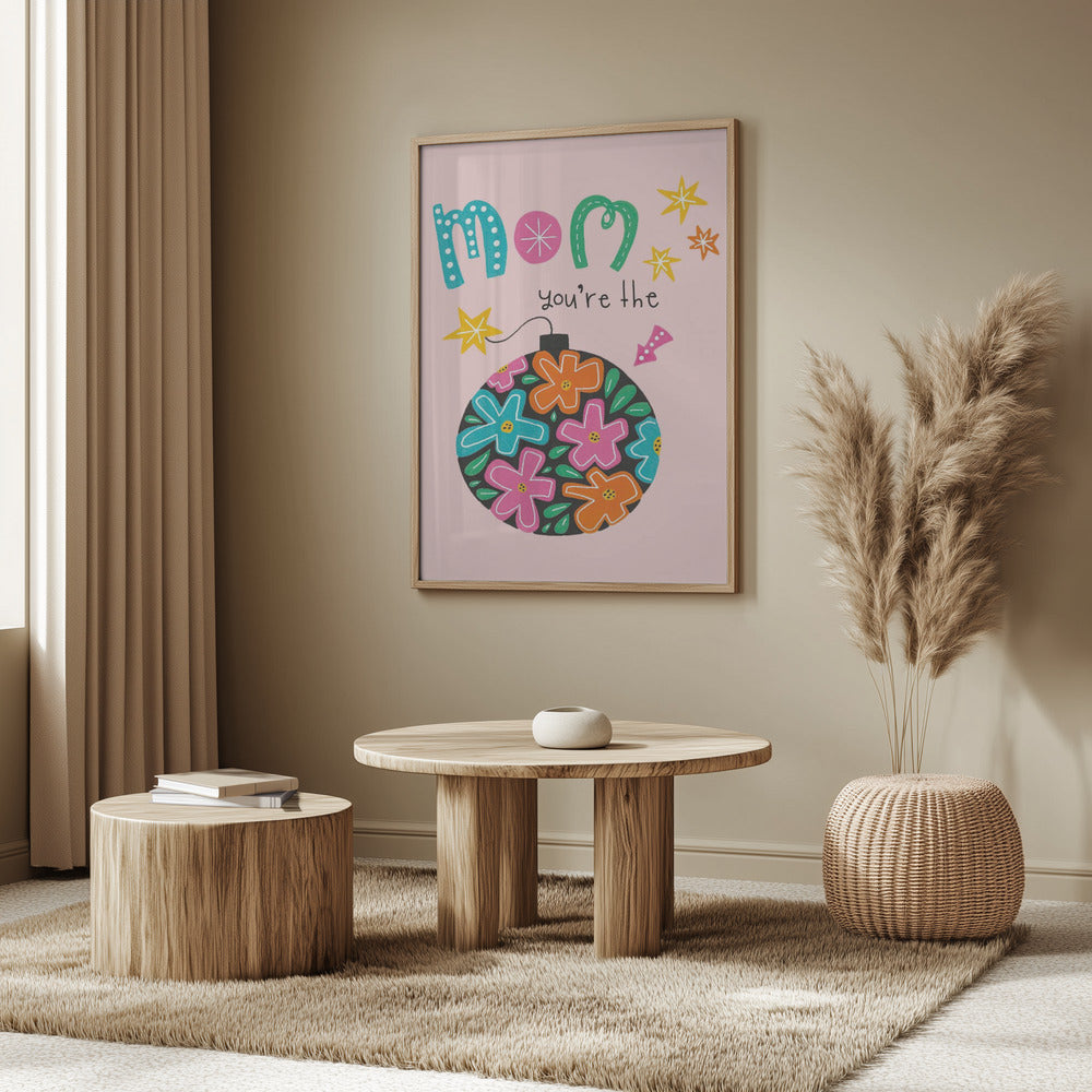 El deleite floral de mamá | Posters - Impresiones de Arte
