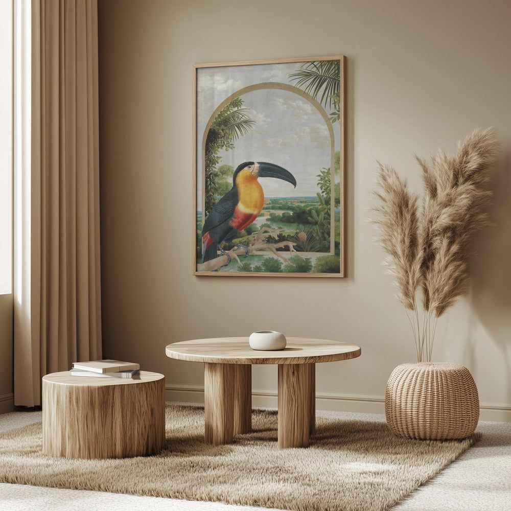 Toucan Perched on a Branch | Poster