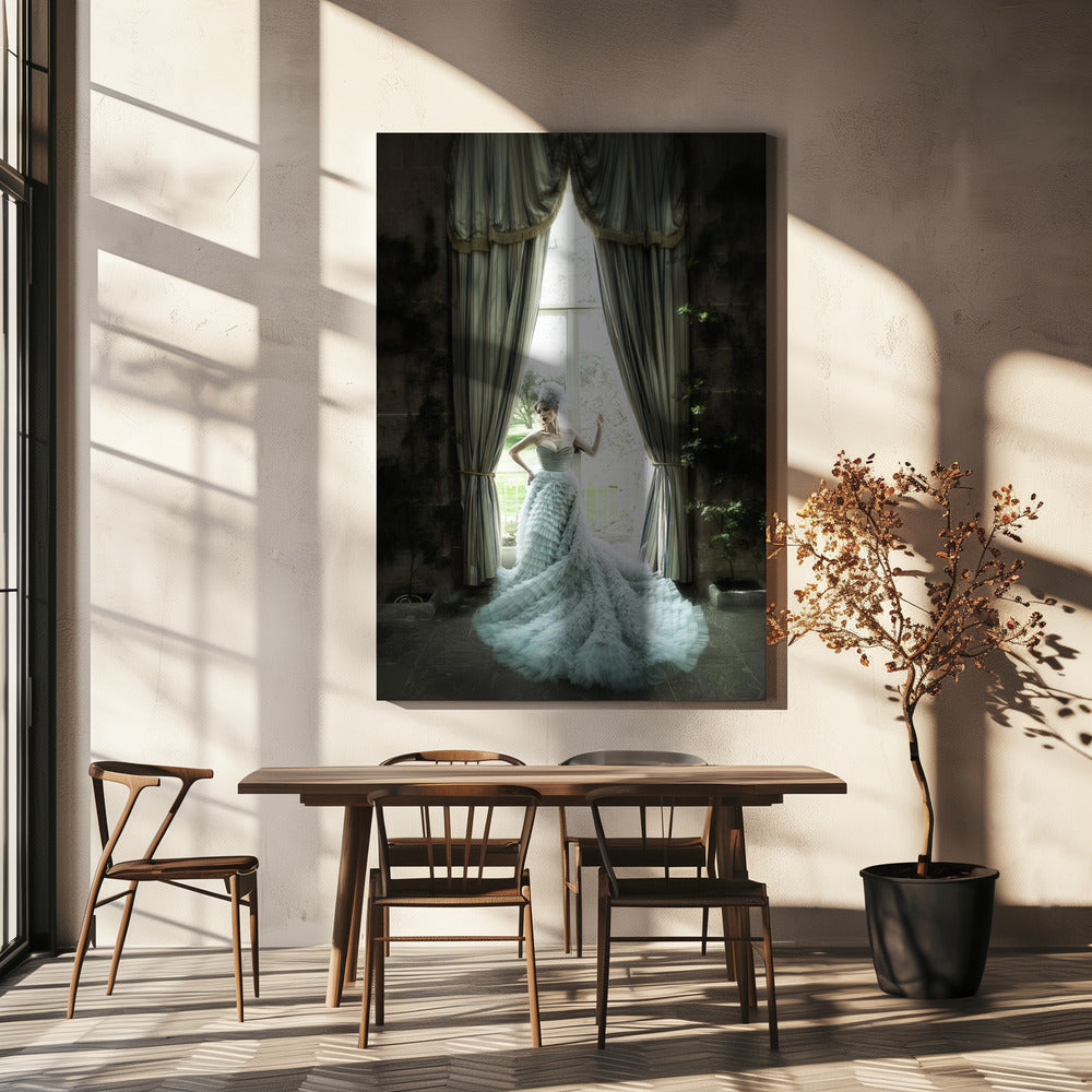Robe grise | Tableaux sur Toile