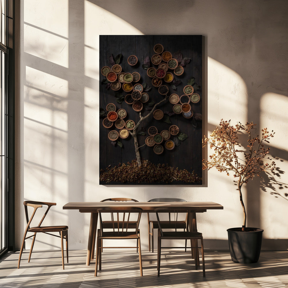 Arbre à épices | Tableaux sur Toile
