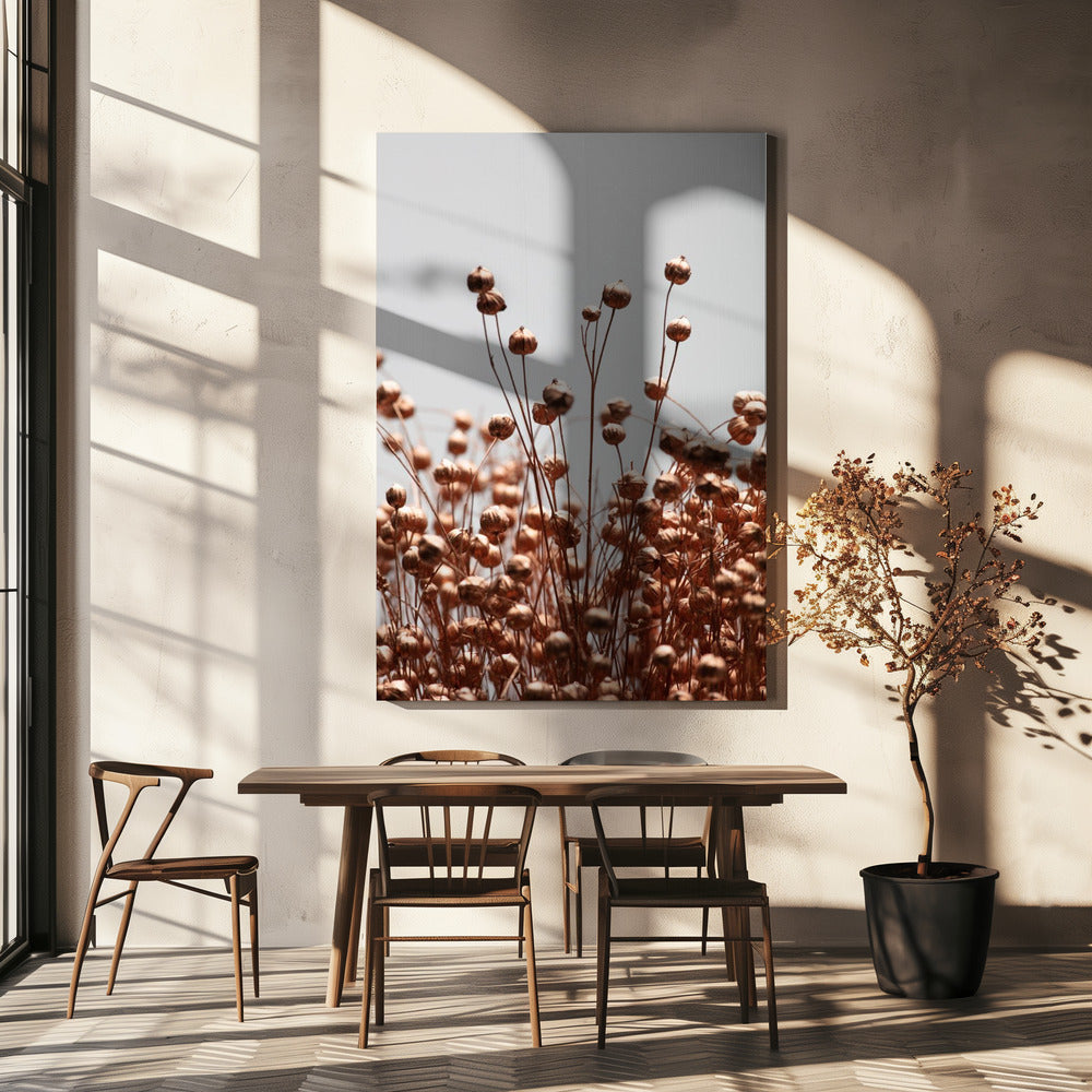 Dried Grass Copper 02 | Canvas