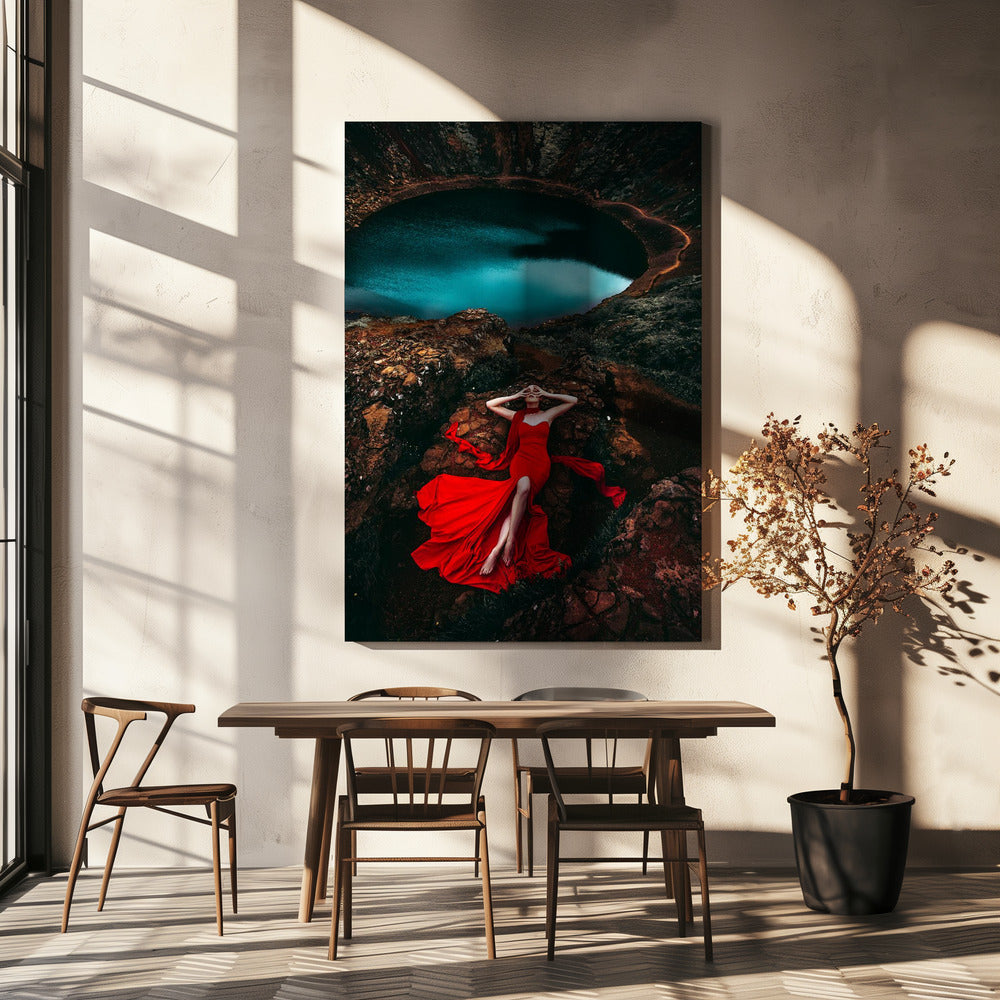 Braise près de l'abîme | Tableaux sur Toile