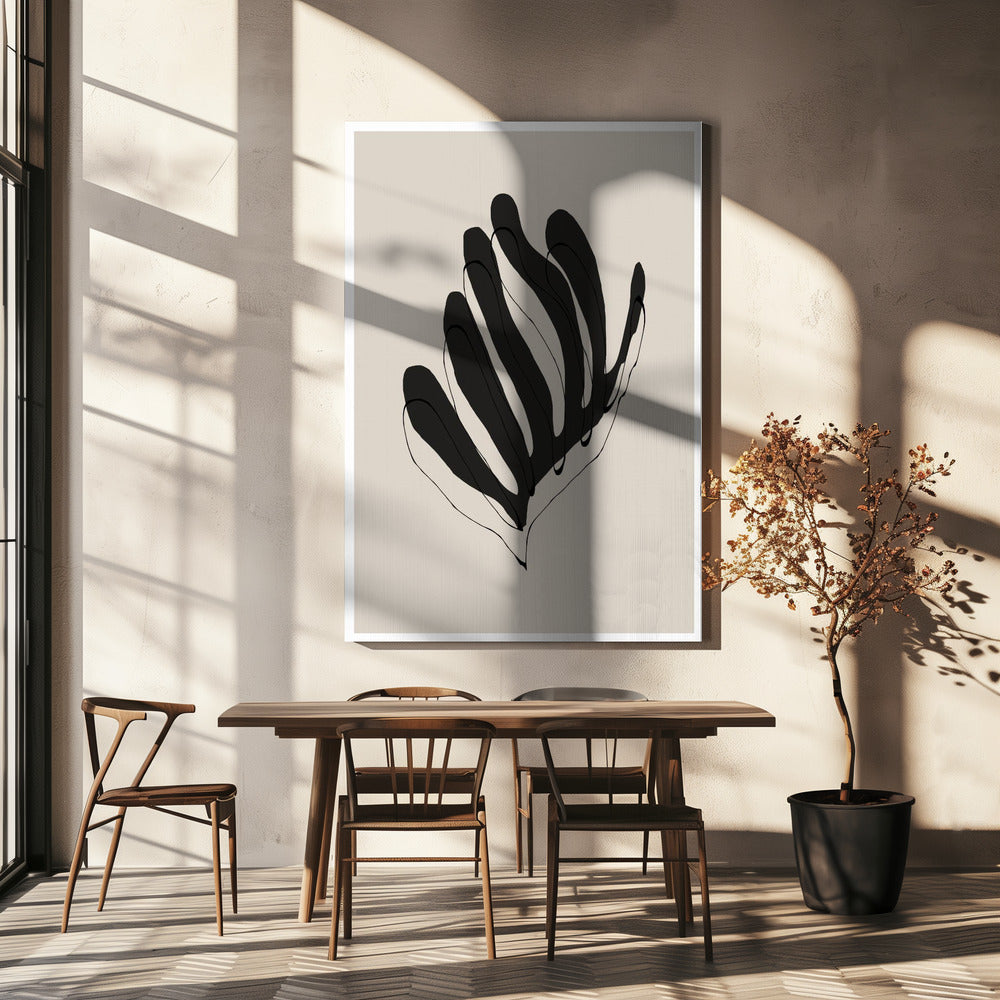 Moderne bloem | Canvasprints