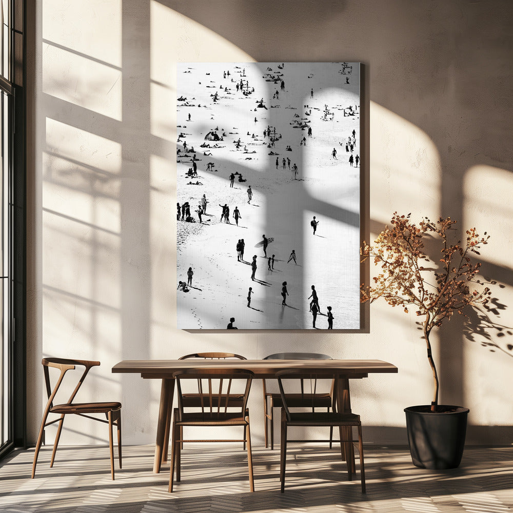 Strandsilhuetter | Canvas