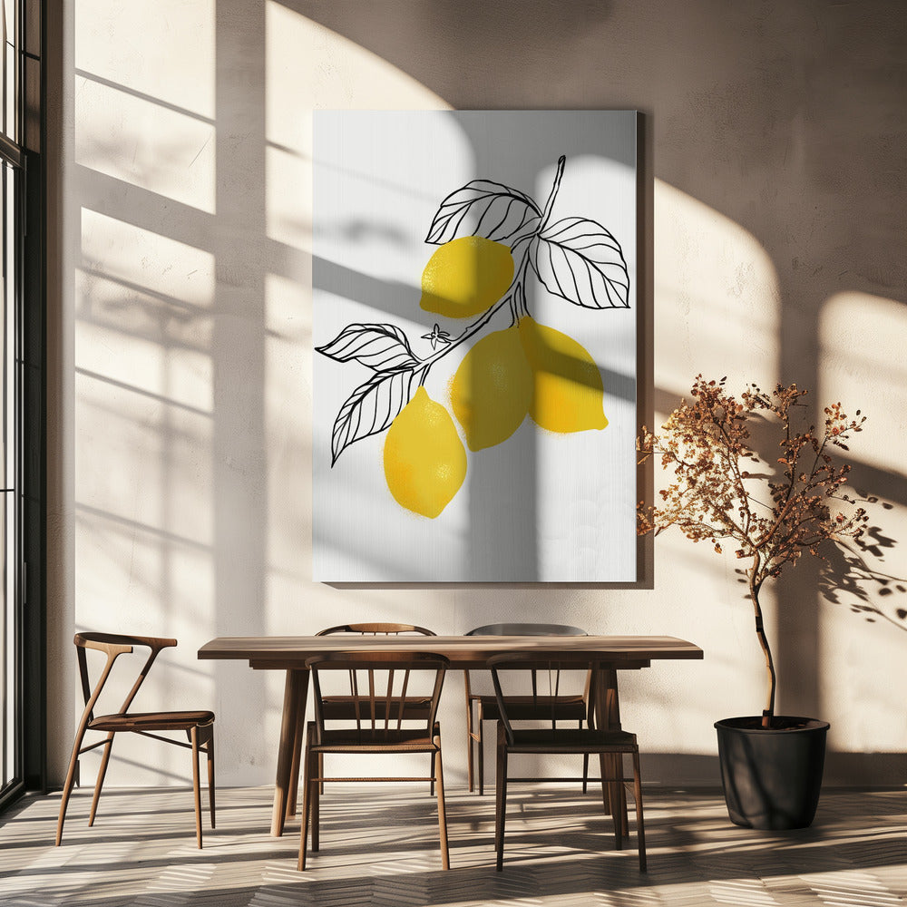 Citrons | Tableaux sur Toile