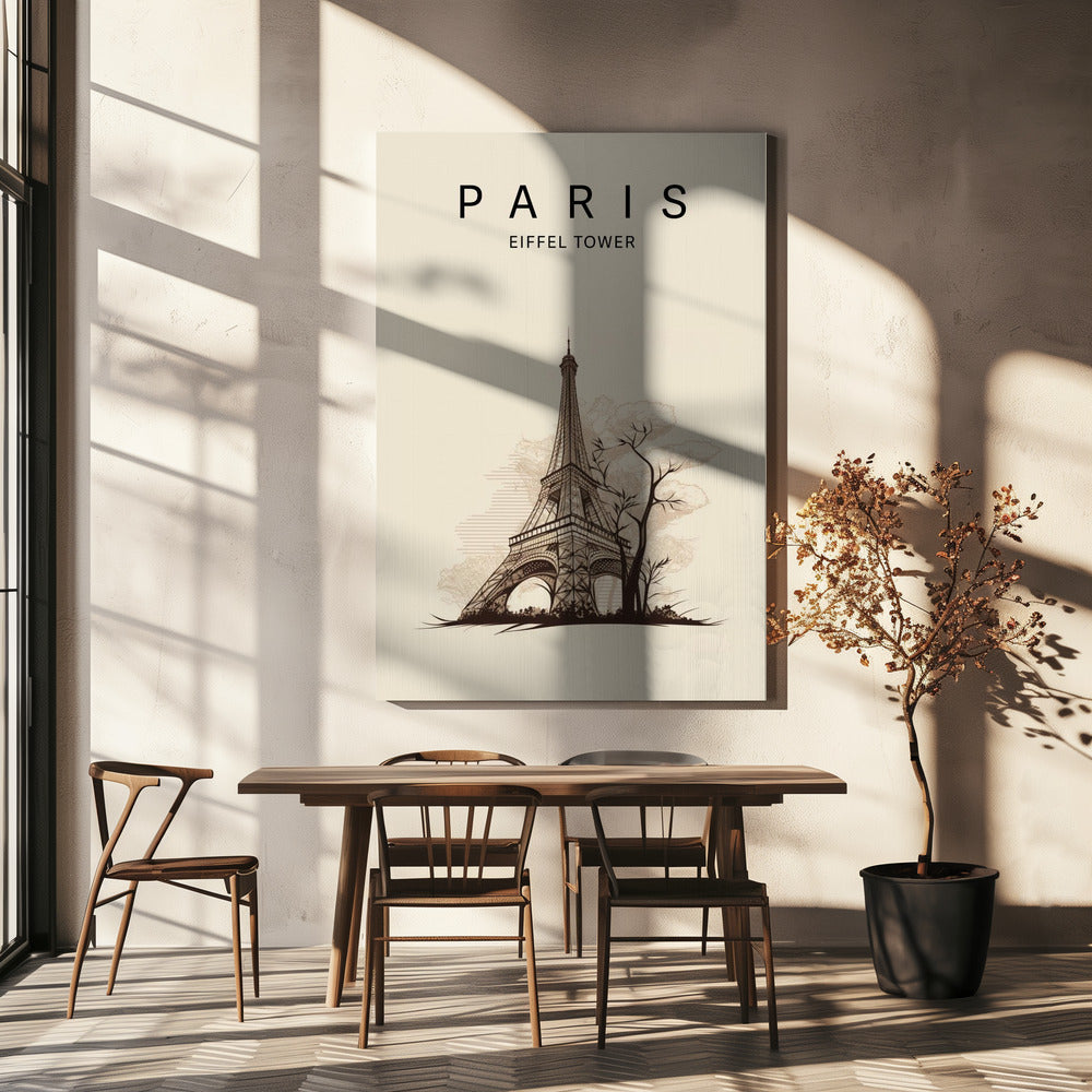 Parijs Eiffeltoren | Canvasprints