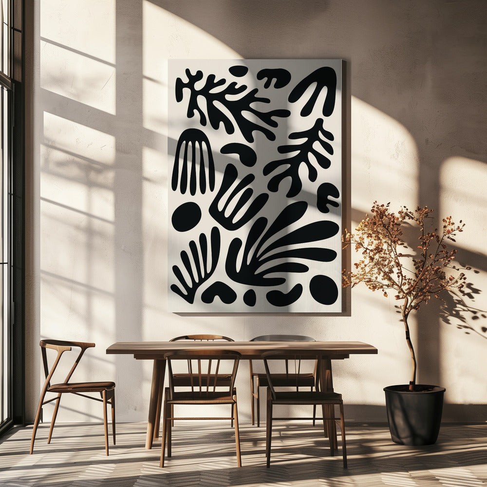 Henri Matisse Schwarzalgen-Kollektion Nr. 3 | Leinwand-Bilder
