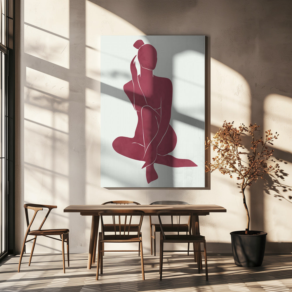 Henri Matisse Minimal Woman #3 | Leinwand-Bilder
