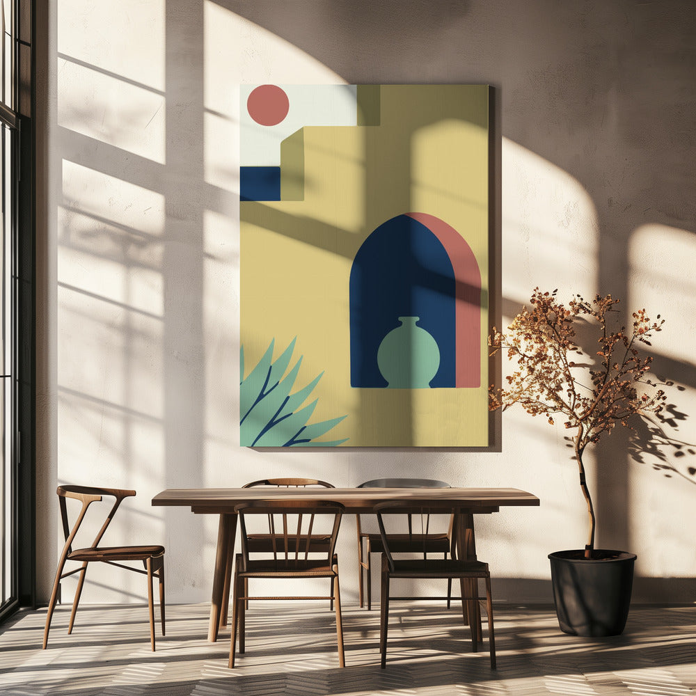 Boho-Minimaldesign Nr. 3 | Leinwand-Bilder