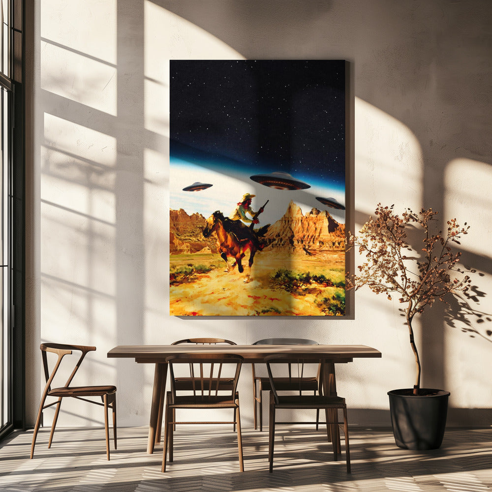 UFO-rymdjakt | Canvas