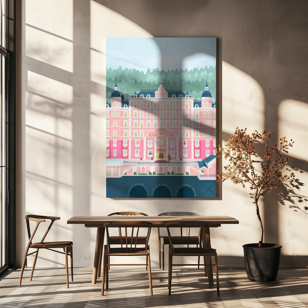 Das Grand Budapest Hotel | Leinwand-Bilder