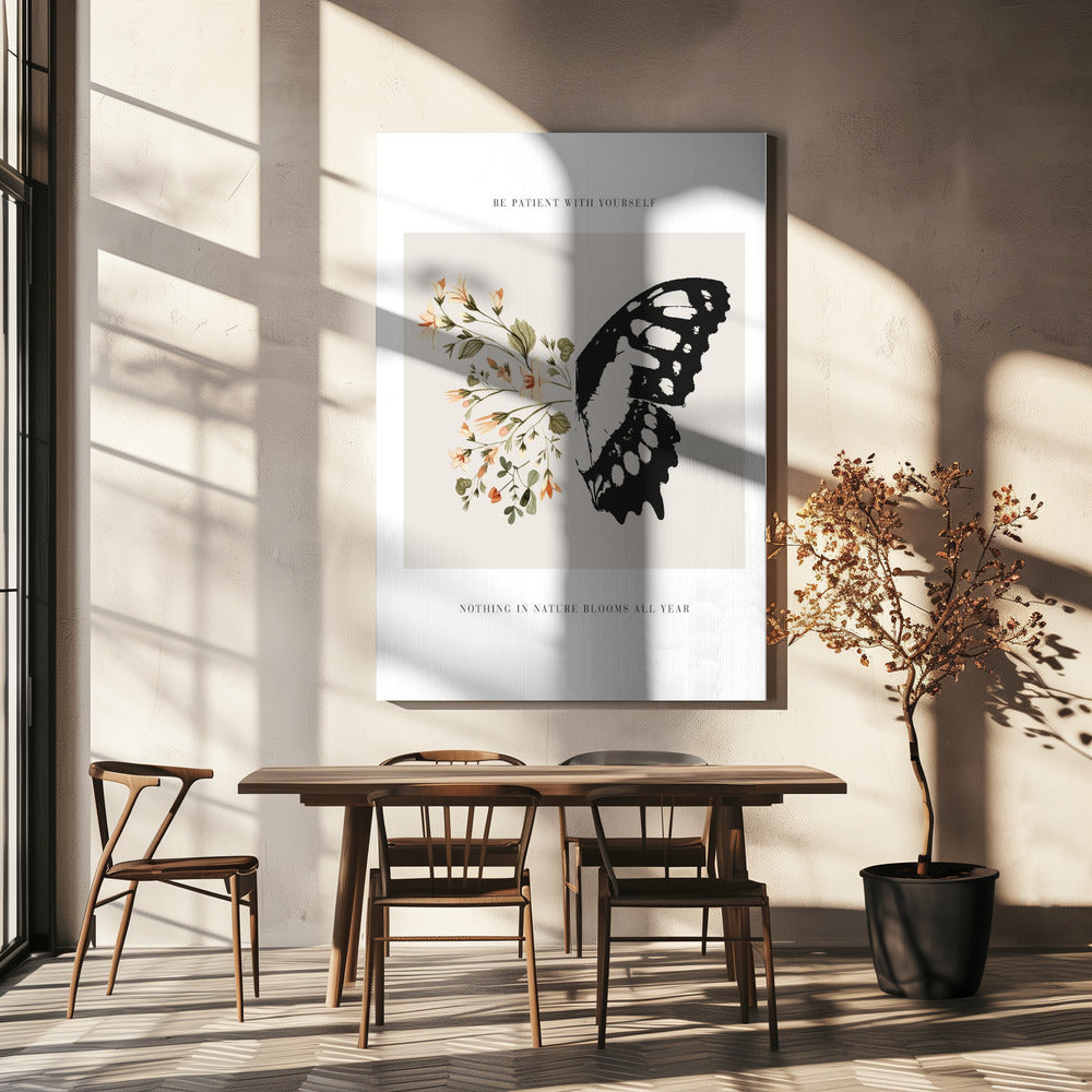 Wees geduldig | Canvasprints