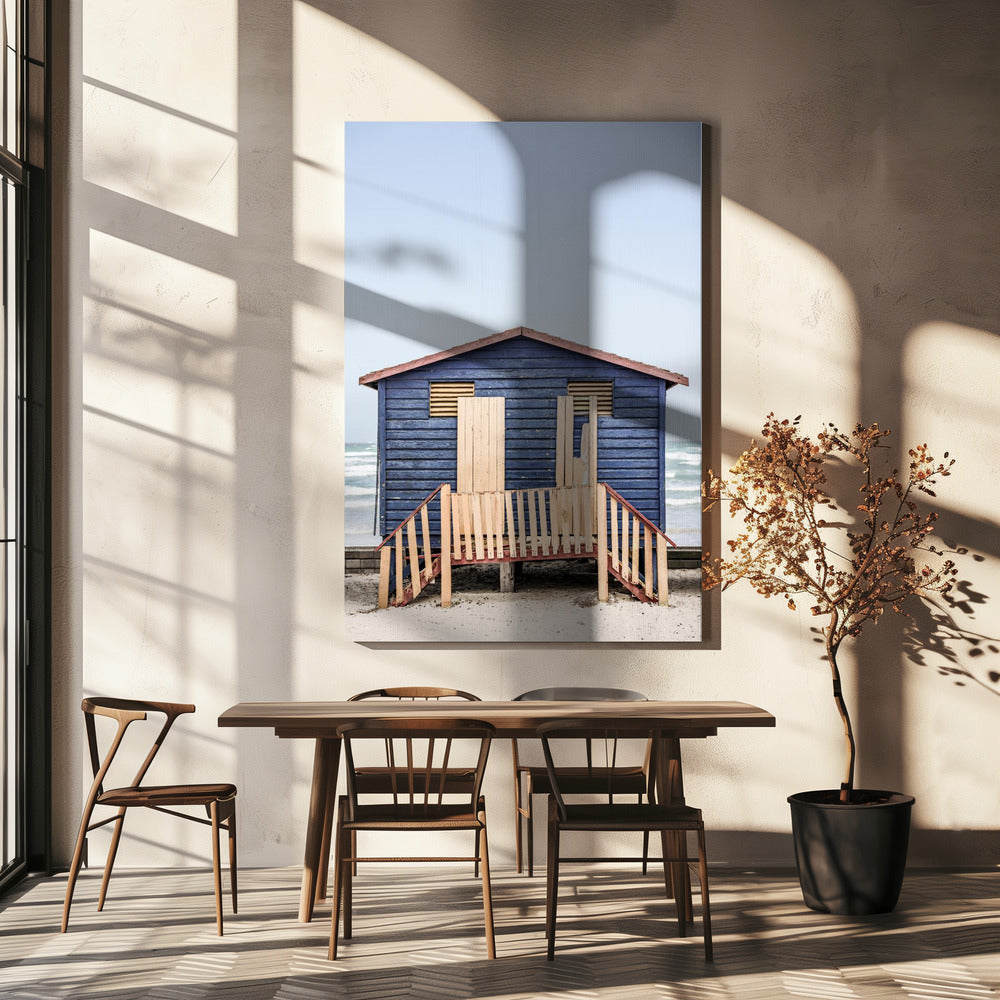 Blauwe Hut | Canvasprints