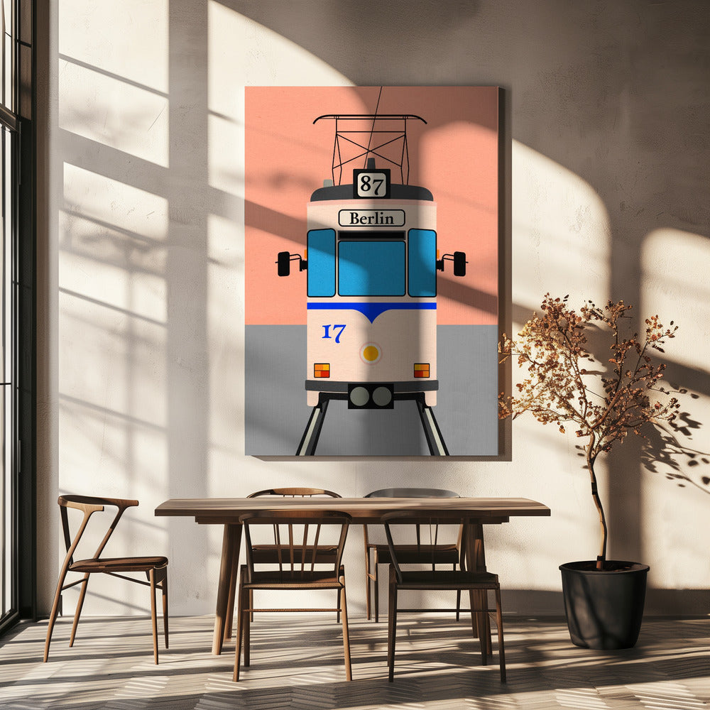 Tramway de Berlin | Tableaux sur Toile
