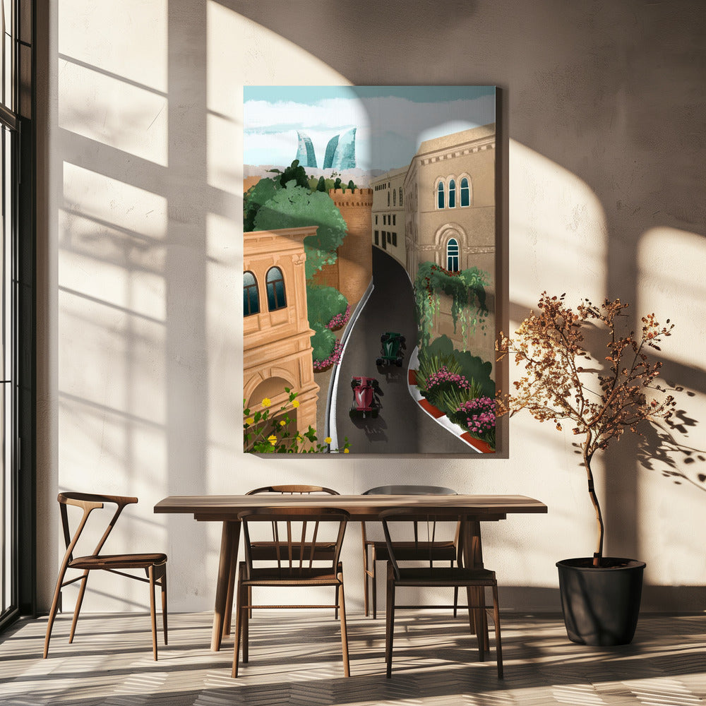 Baku Azerbaidžan | Canvastaulut