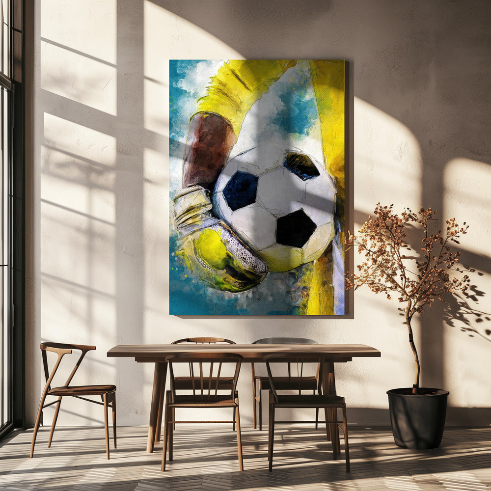 Arte del calcio per lo sport | Stampe su Tela