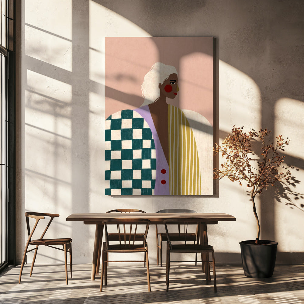 Funky blouse | Canvasprints