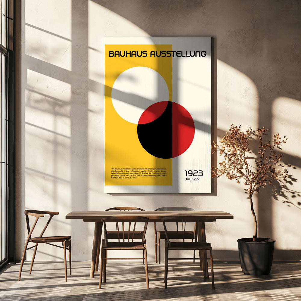 Bauhaus Ausstellung | Leinwand-Bilder