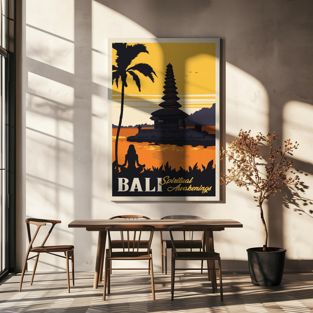 Bali-matkajuliste | Canvastaulut