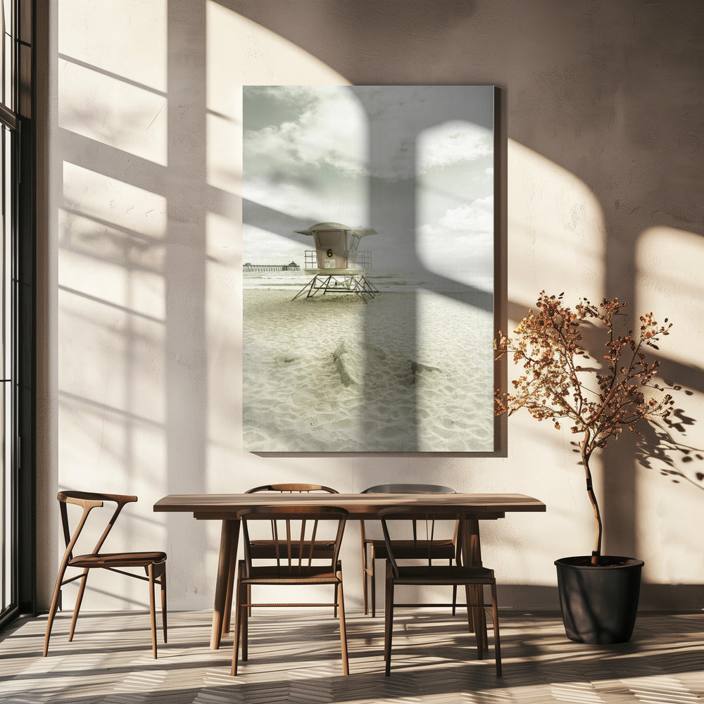 KALIFORNIEN Vintage Imperial Beach | Canvas
