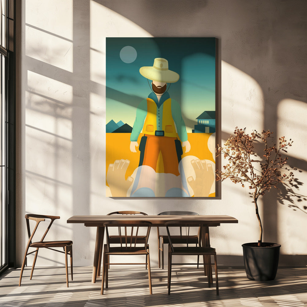 The Cowboy | Canvas