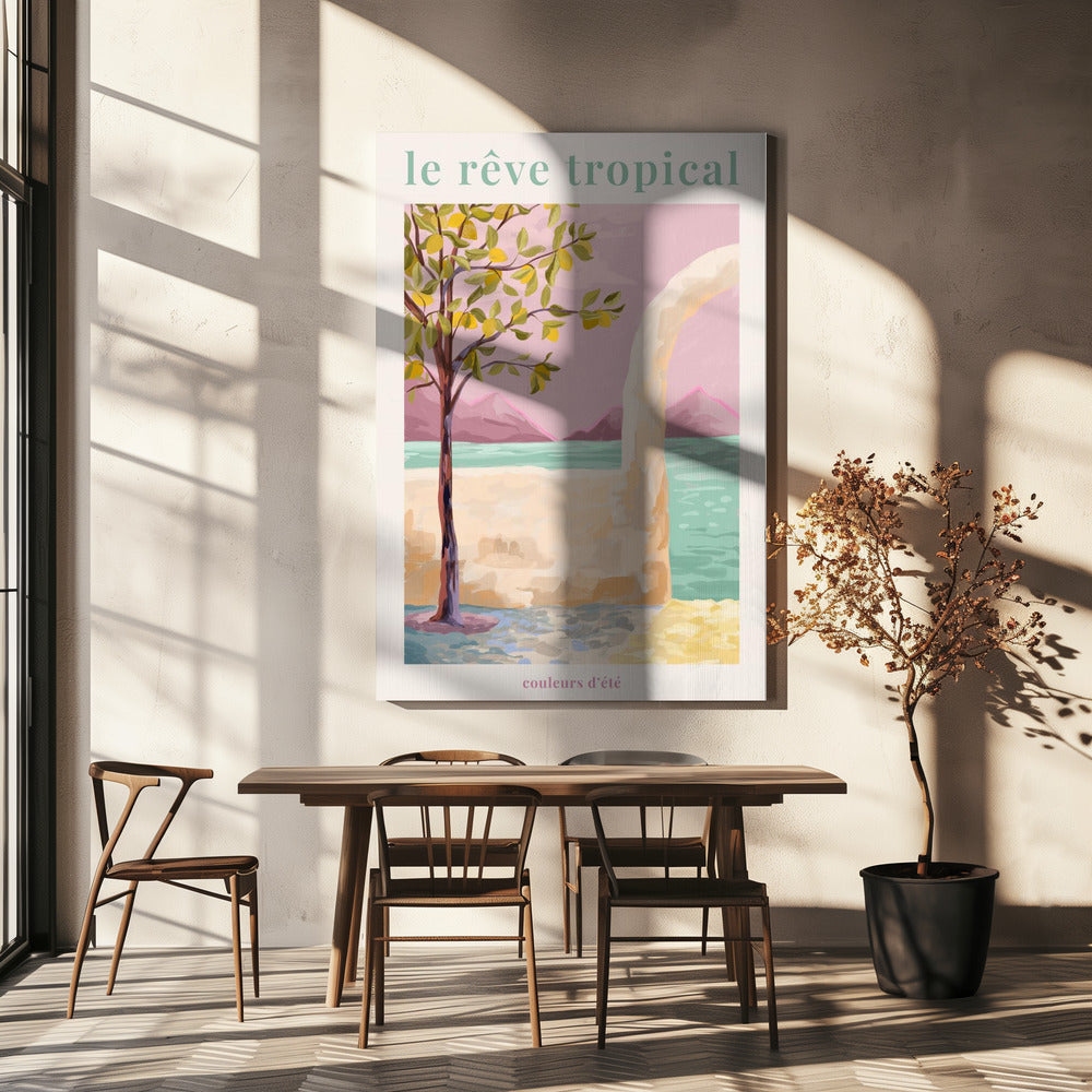 De tropische droom - Lemontree | Canvasprints