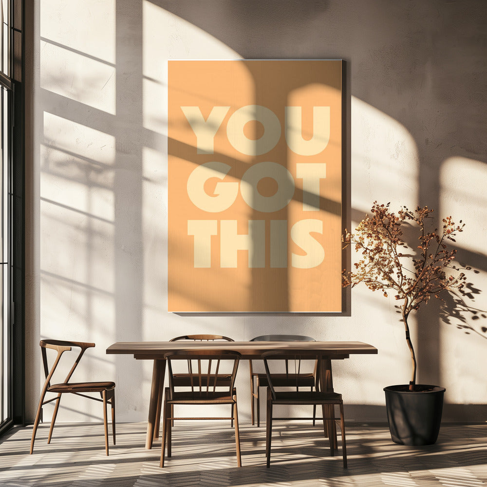 jij kan dit | Canvasprints