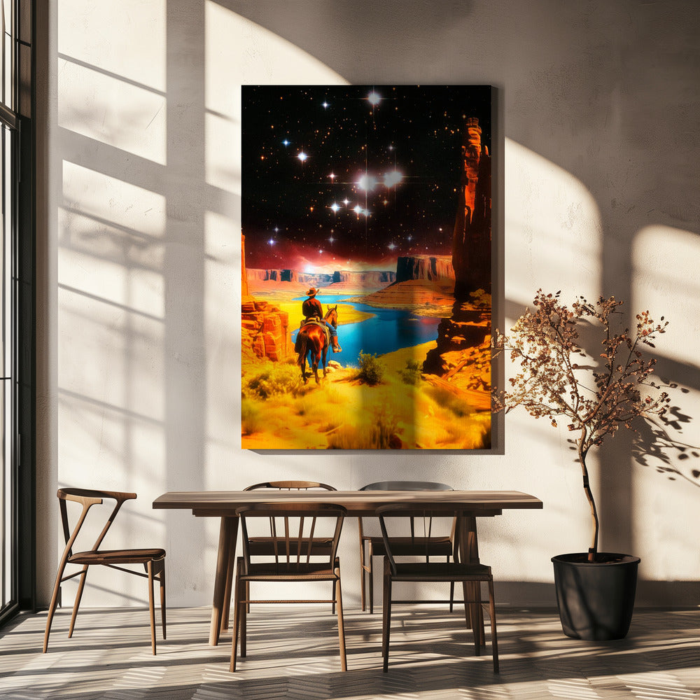 Den kosmiske grensen | Lerretsbilder