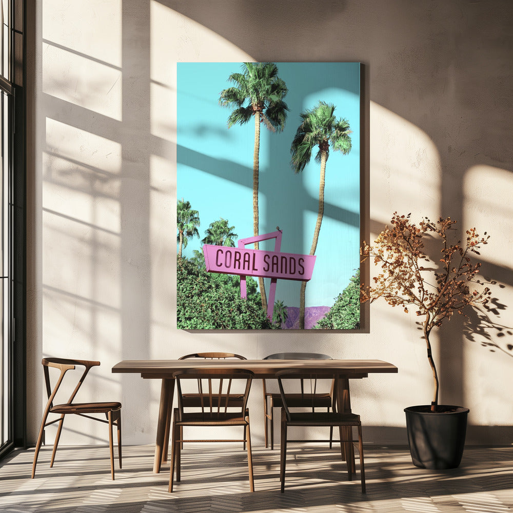 Retro-Paradies-Vibes | Leinwand-Bilder