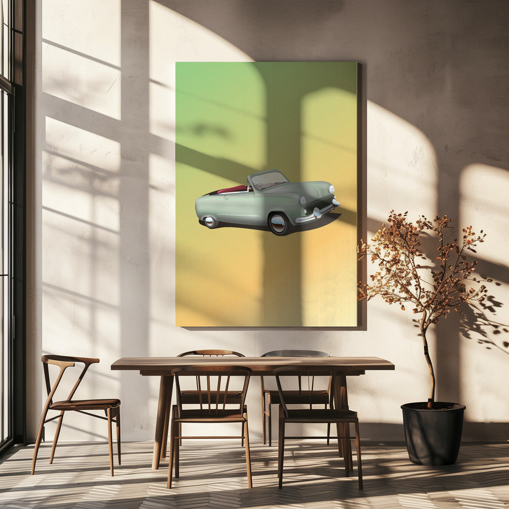Vintage Cabrio | Leinwand