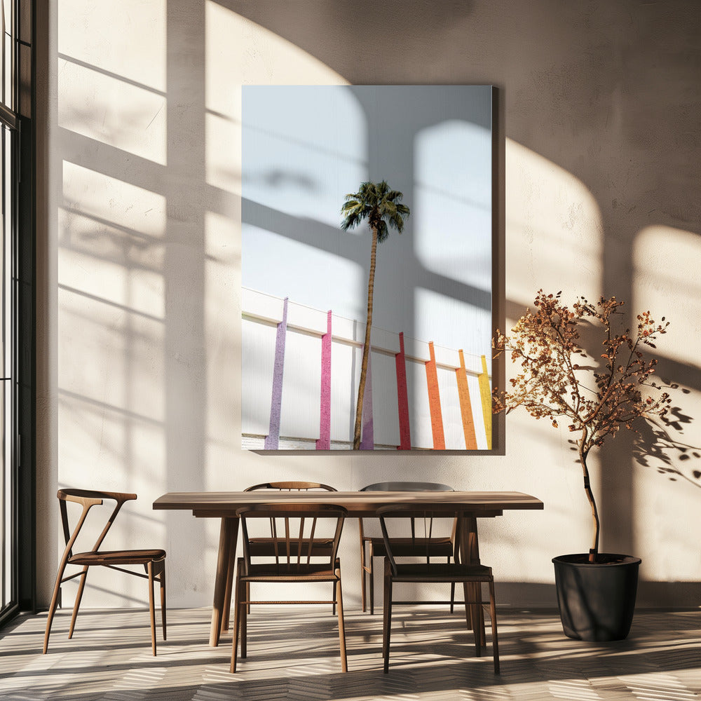 Couleurs de Palm Spring 2 | Tableaux sur Toile