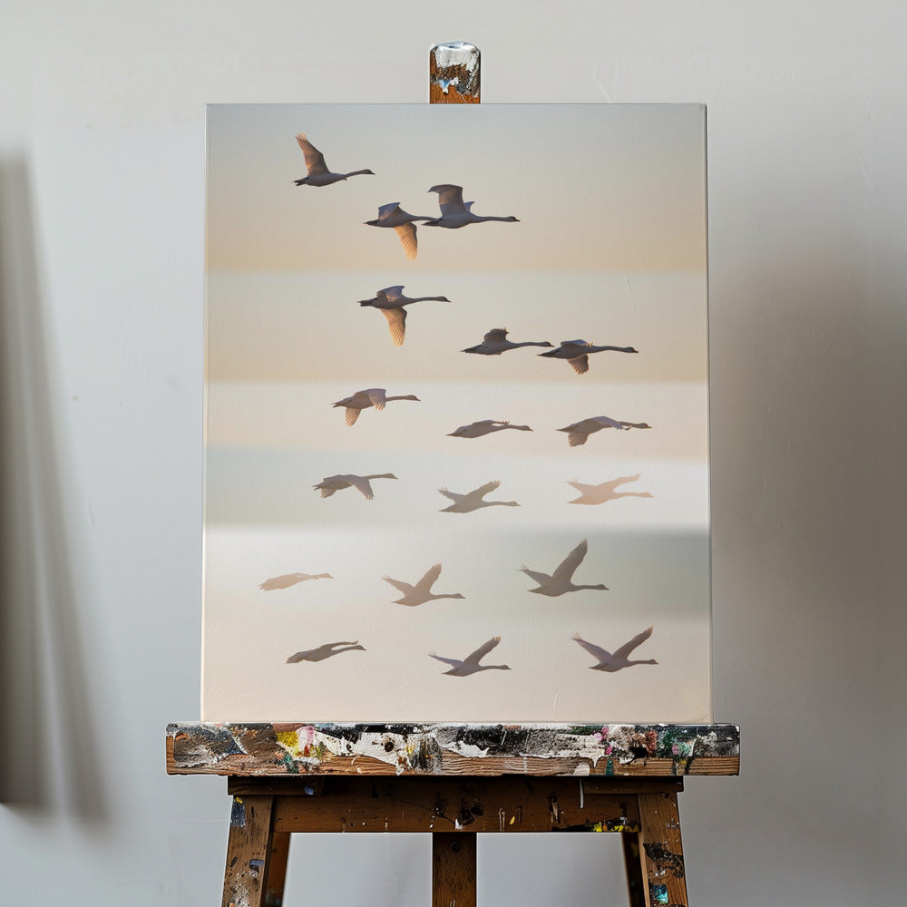 Voorbij de zon. | Canvasprints