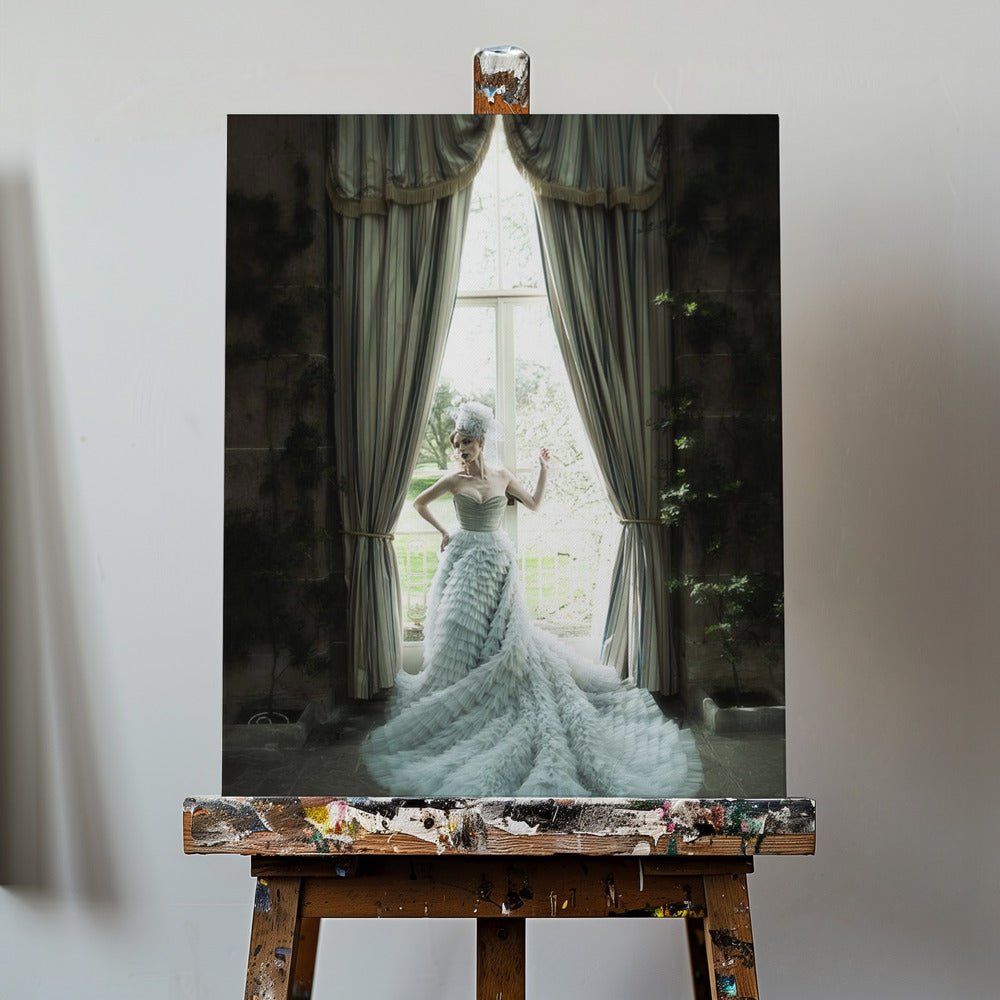 Robe grise | Tableaux sur Toile