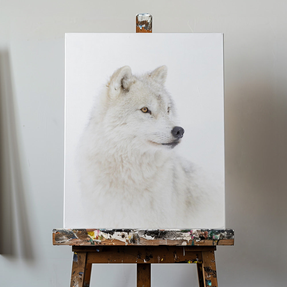 Portret van een poolwolf | Canvasprints