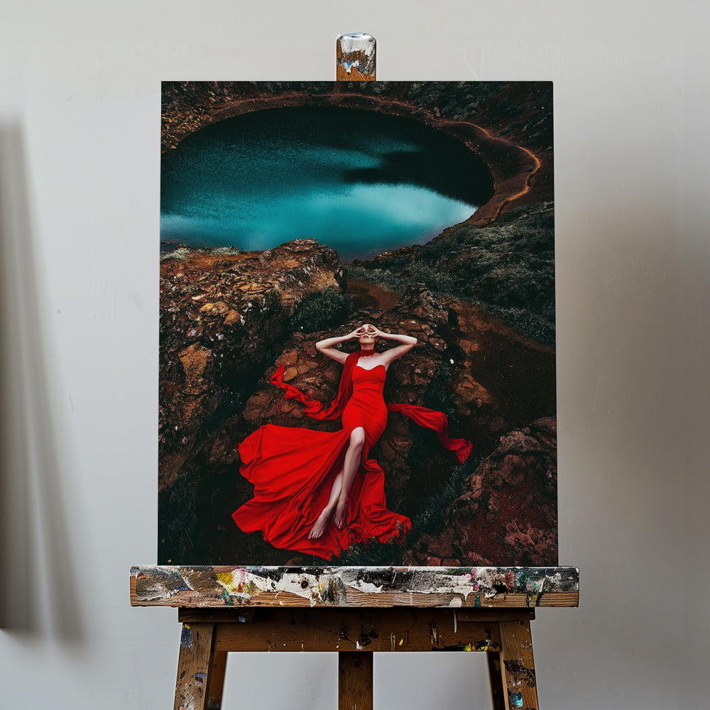 Braise près de l'abîme | Tableaux sur Toile