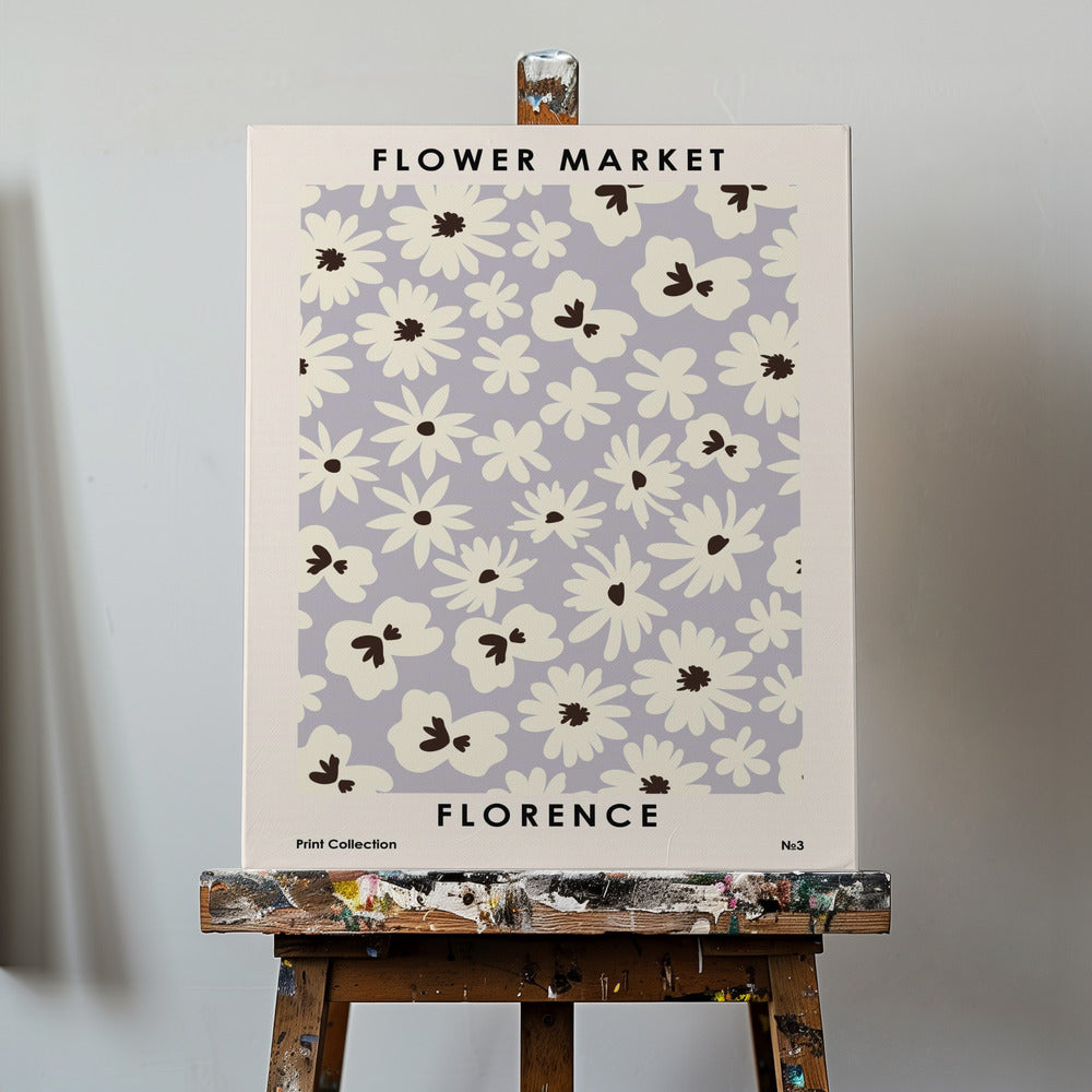 Mercato dei fiori Firenze | Stampe su Tela