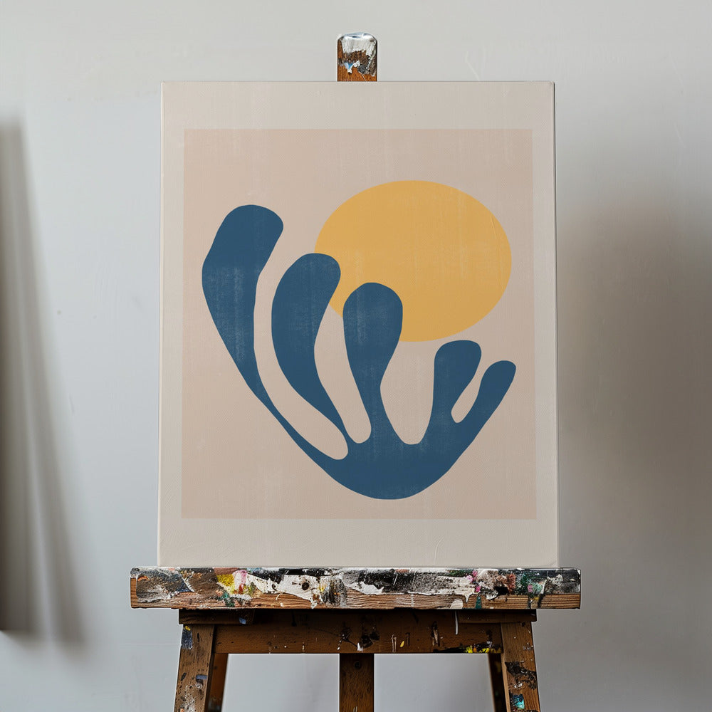 Moderne plant nr. 1. | Canvasprints