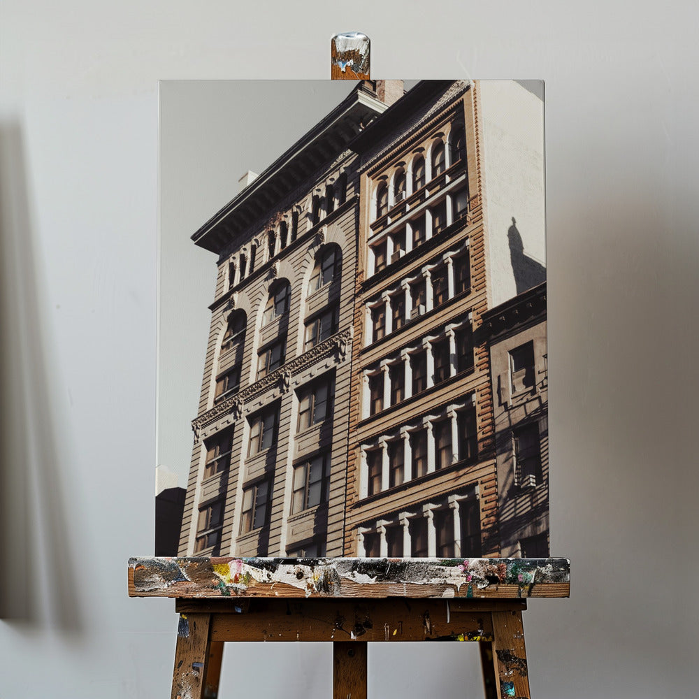 New York City-gebouw | Canvasprints