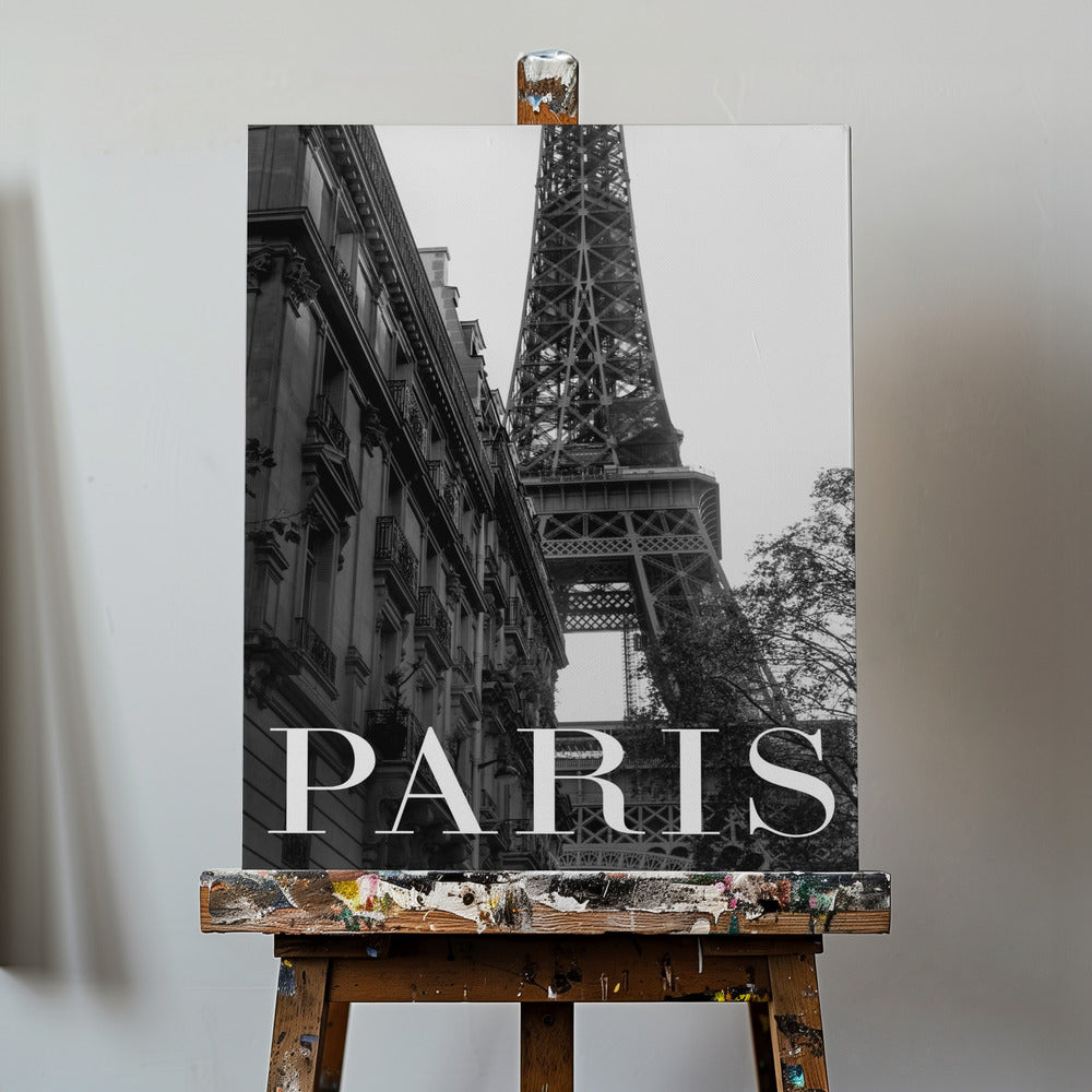 Paris-tekst 1 | Lerretsbilder