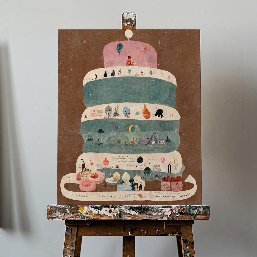 Il mio primo compleanno | Stampe su Tela