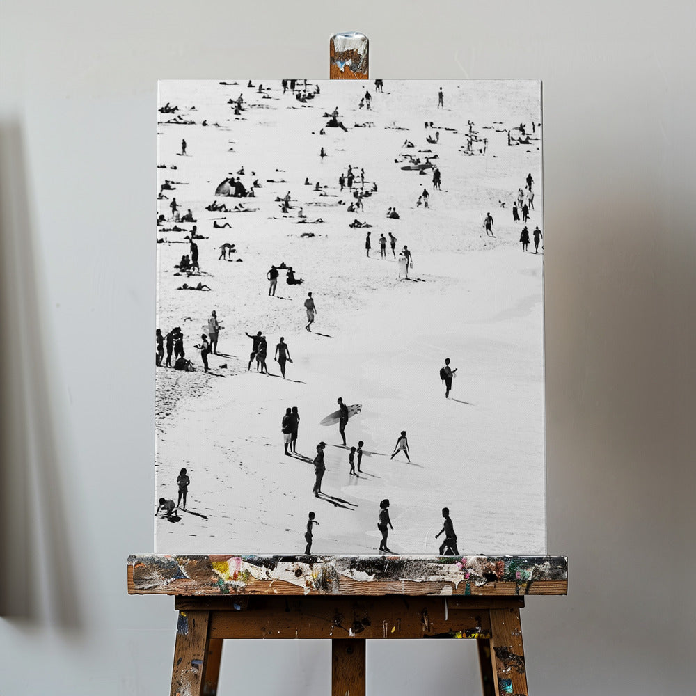 Strandsilhuetter | Canvas
