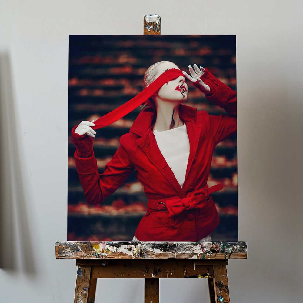Voile cramoisi | Tableaux sur Toile