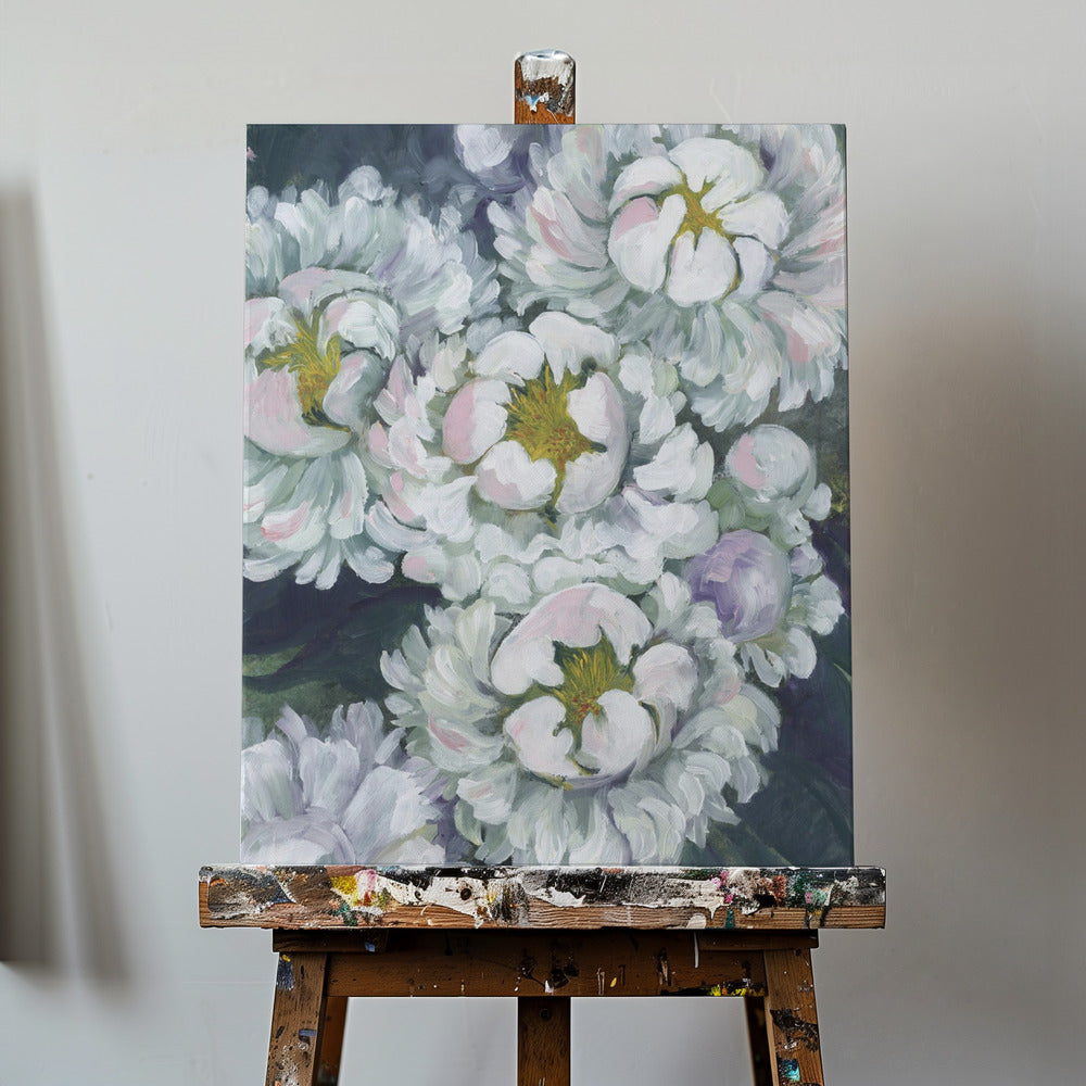 Pivoines picturales de Willoh | Tableaux sur Toile