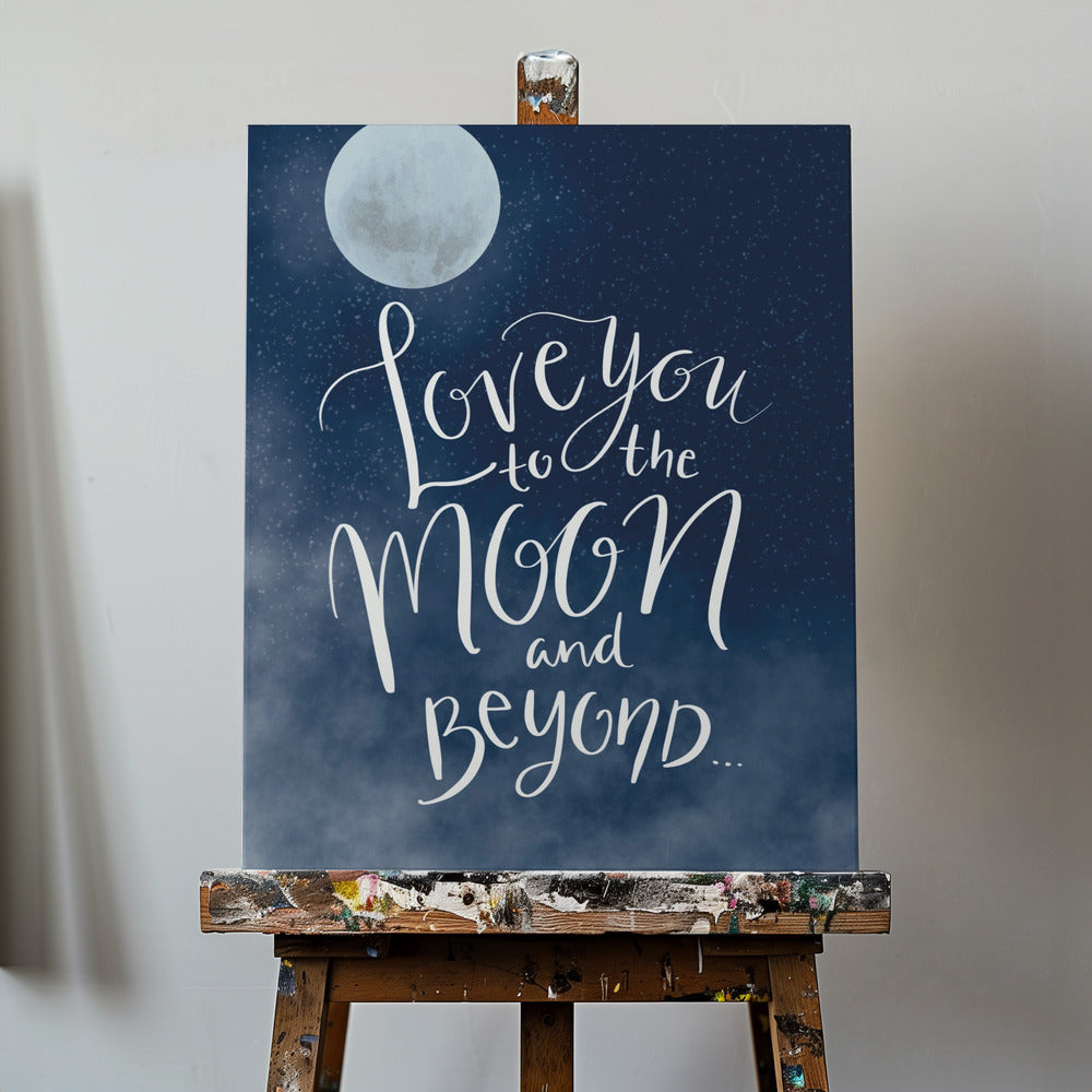 Verso la Luna | Stampe su Tela