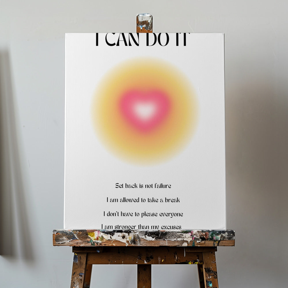 Motiverende aura Posters - Kunstdrukken | Canvasprints