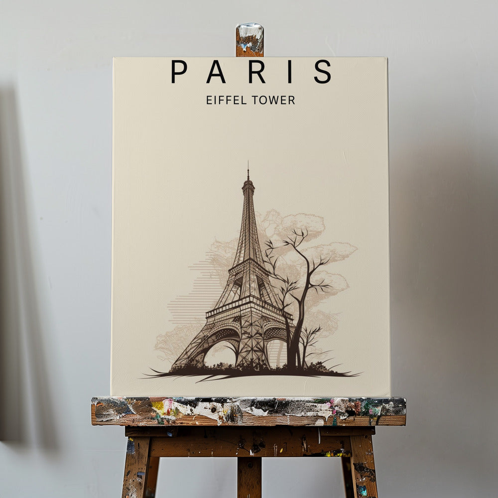 Parijs Eiffeltoren | Canvasprints