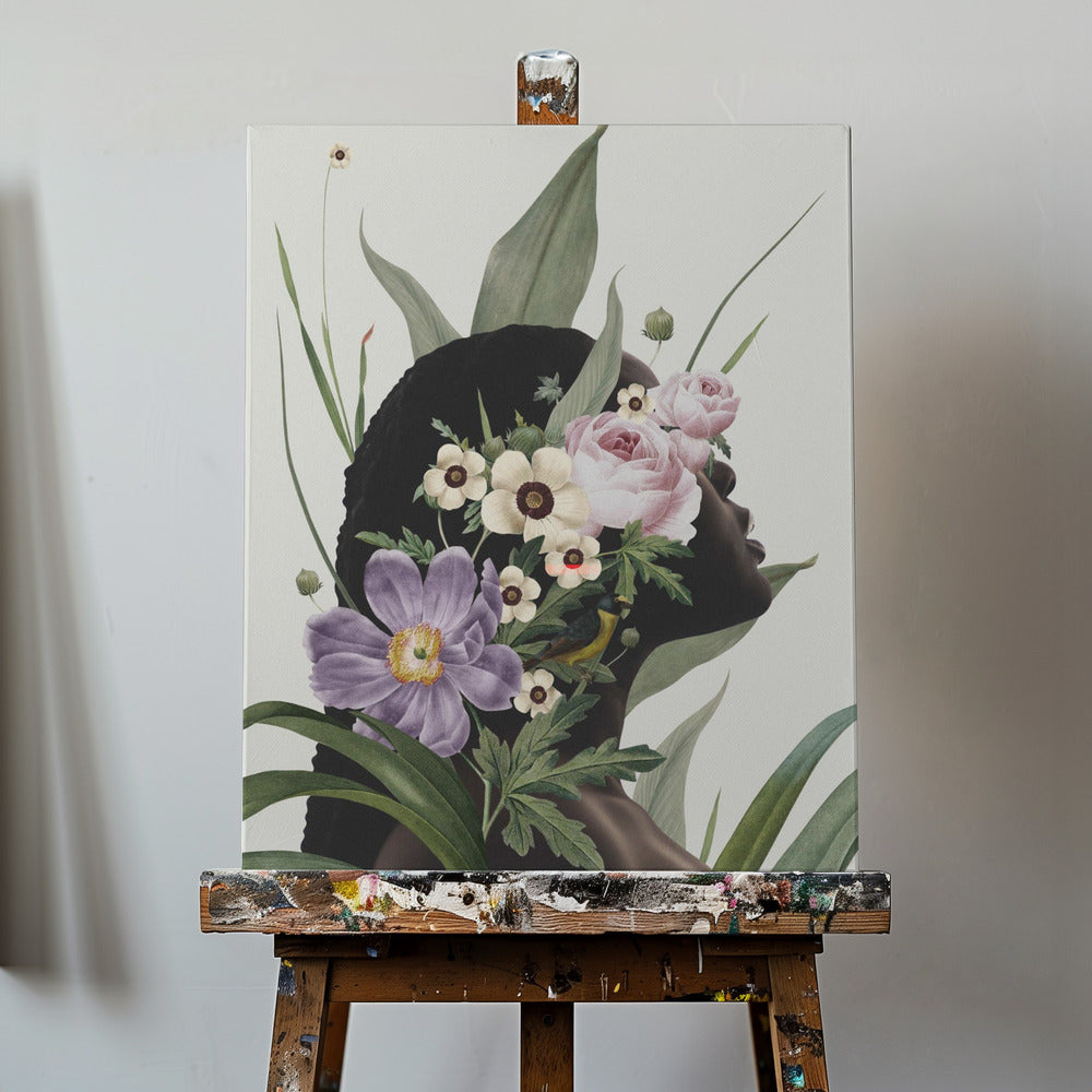 Flor morada | Impresiones en Lienzo