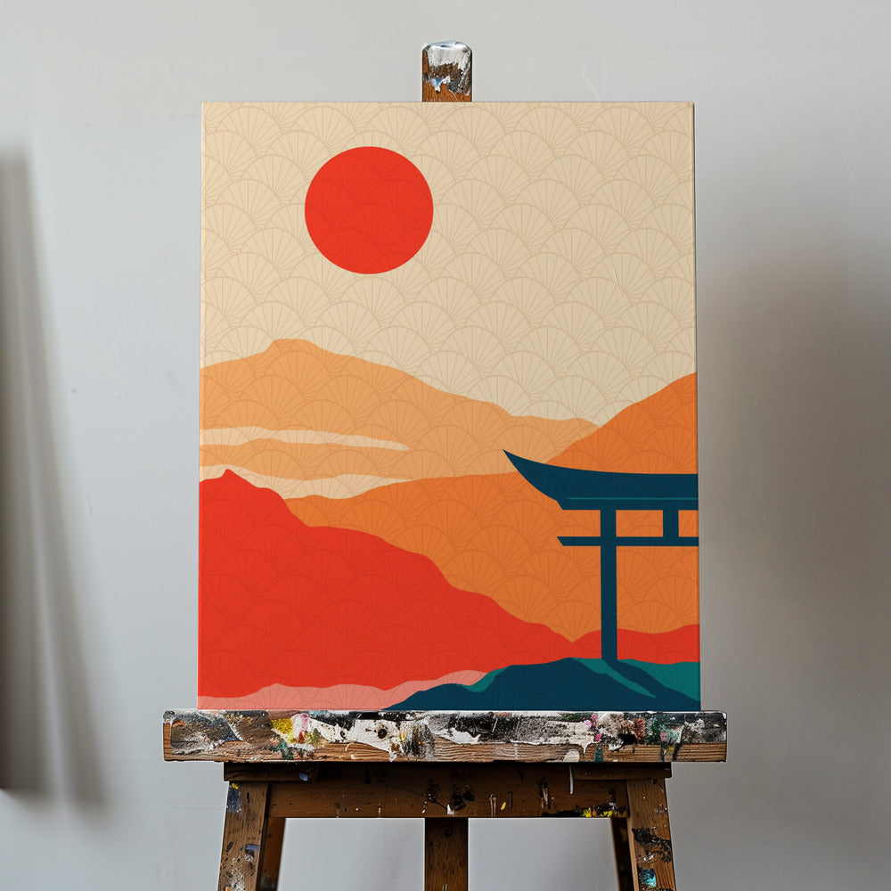 Sunset Delight | Canvas