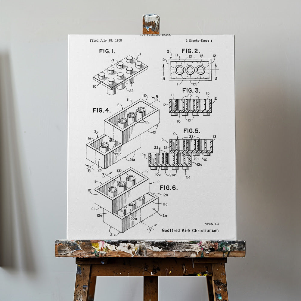 Lego #1 | Wydruki na łótnie
