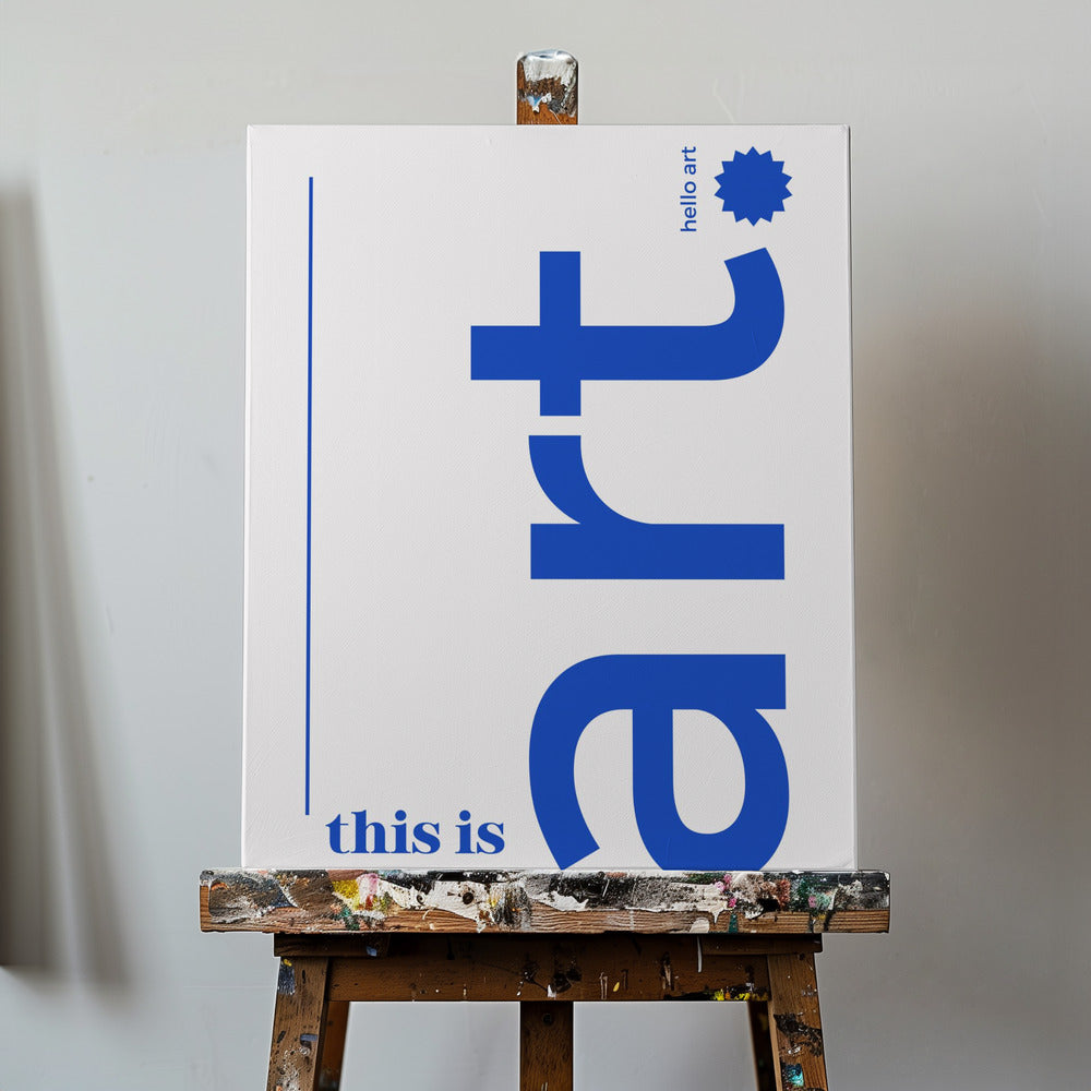Hello Bold Typography | Canvas